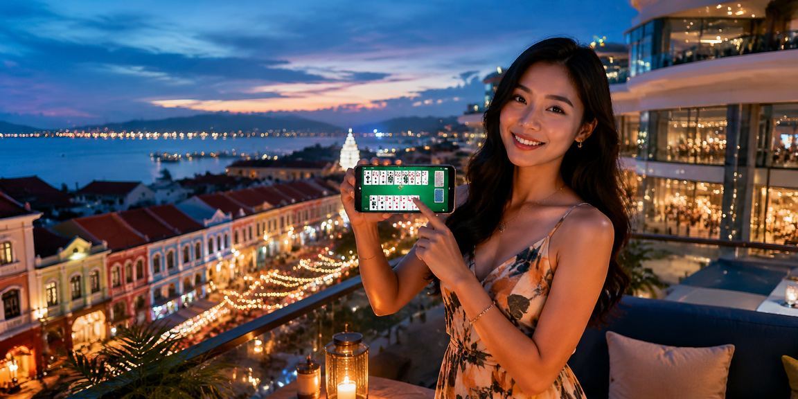 Permainan Rummy gaya tempatan di Pulau Pinang