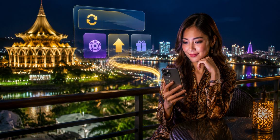 Pemain dari Sarawak menikmati rebat bonus sambil privasi data mereka dilindungi kr18
